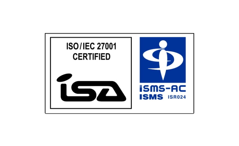 ISO/IEC27001:2013認証ロゴ