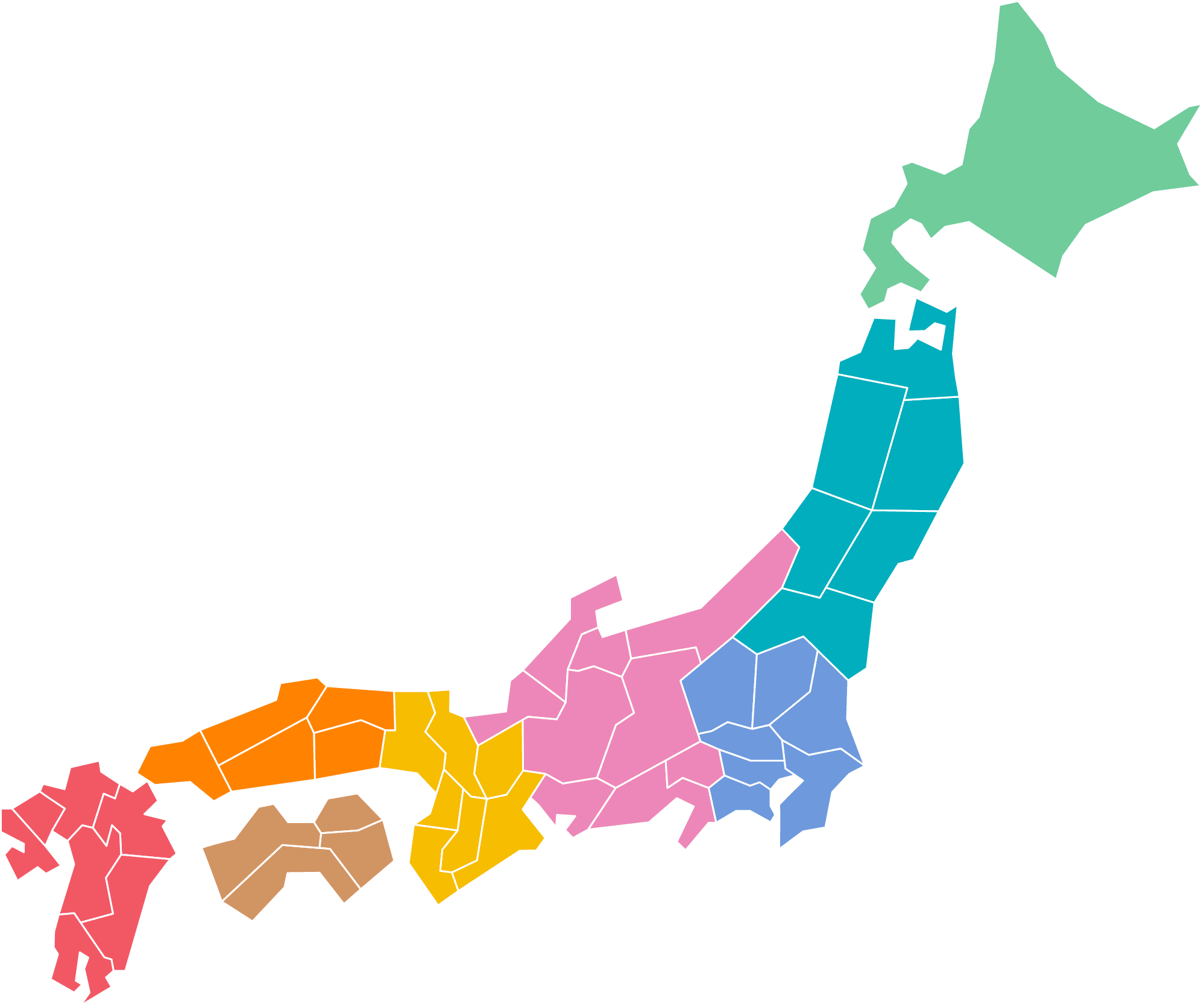 日本地図